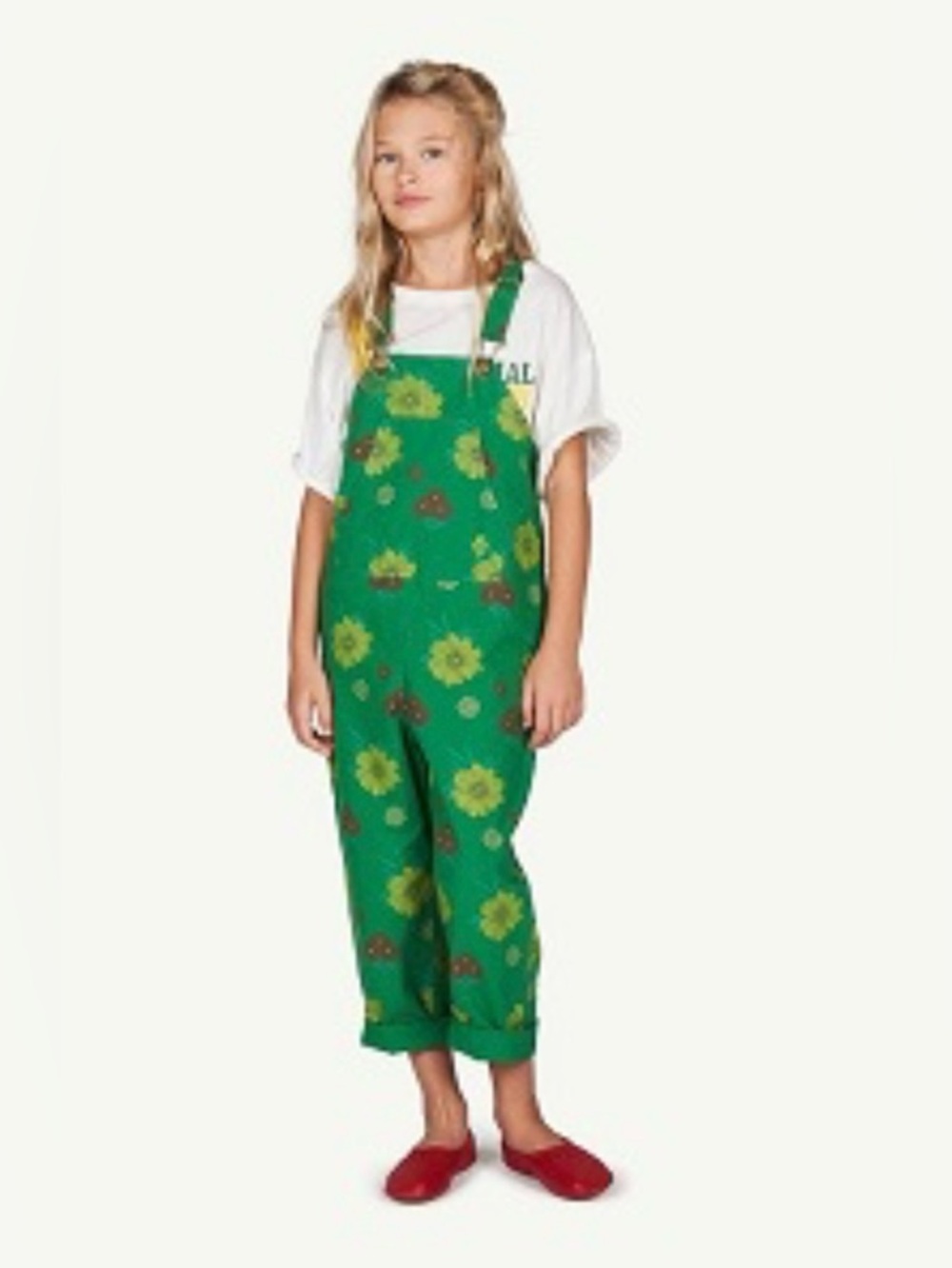 The Animals Observatory Floral Overalls